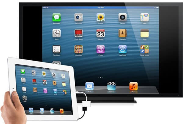 iPadをテレビにミラーリング