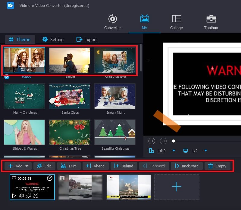 自分のアクション映画を編集する