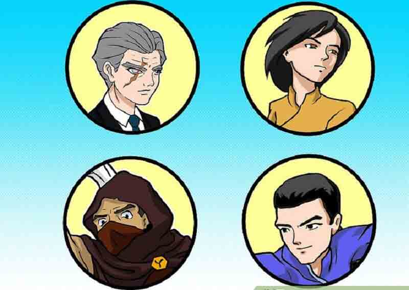 映画のキャラクターを作る