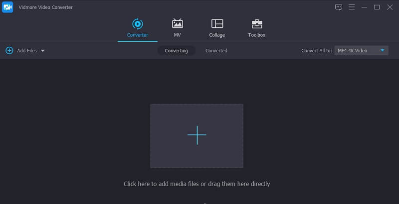 Vidmore VC コンバータタブ