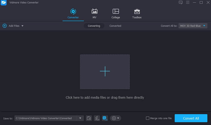 Vidmore VC メイン画面