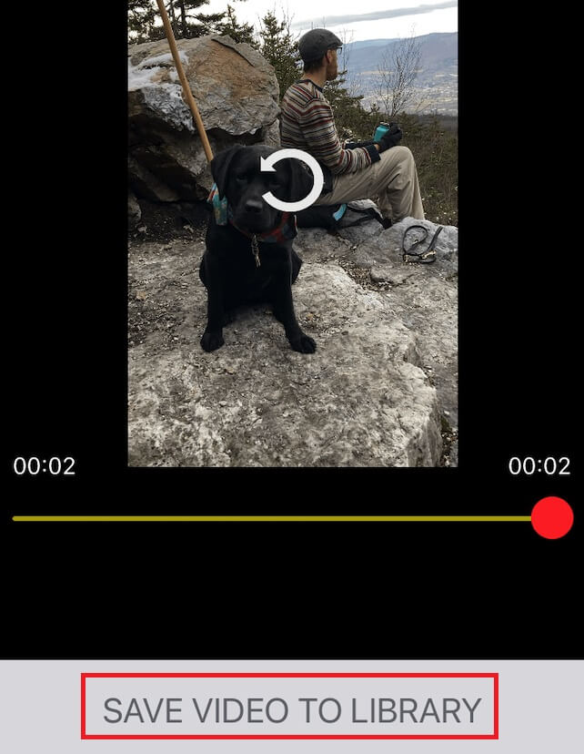 Vid Rotate Flip を使って動画を反転して保存