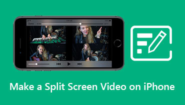 iPhone でビデオコラージュを作る