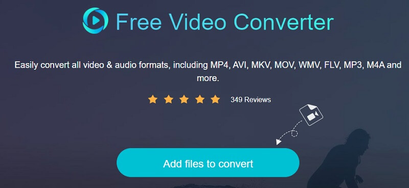 オンライン版 Vidmore ファイルを追加