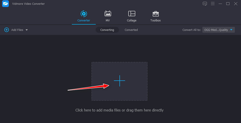 Vidmore M4Rファイルを読み込み
