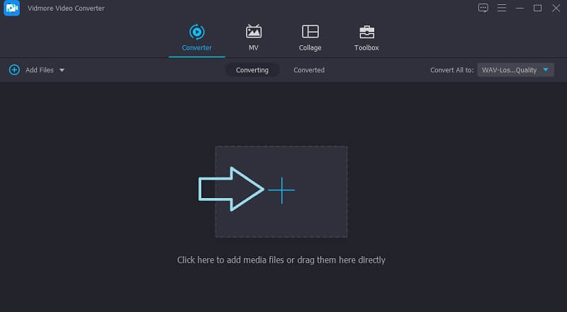 Vidmore VC WAVファイルを追加