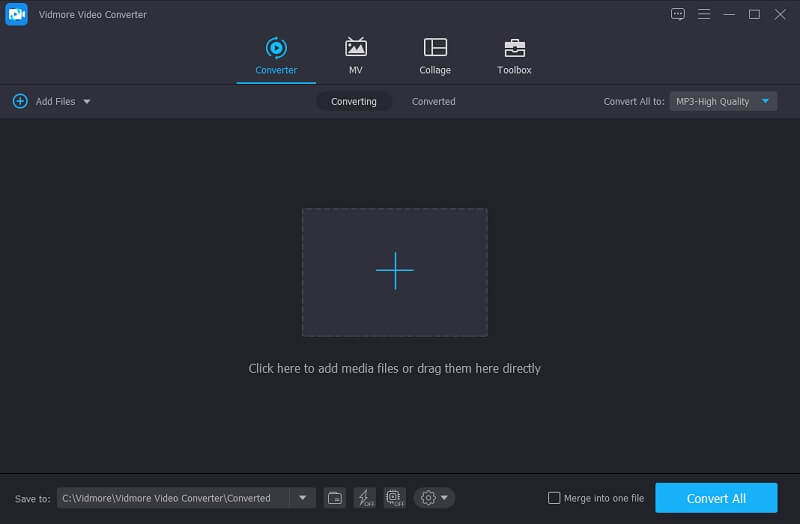 Vidmore VC メイン画面
