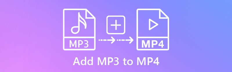 MP3 を MP4 に追加