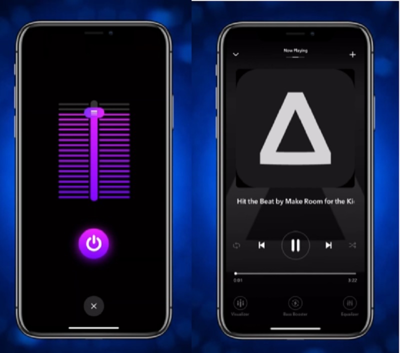 音量を上げる（Equalizer FX）