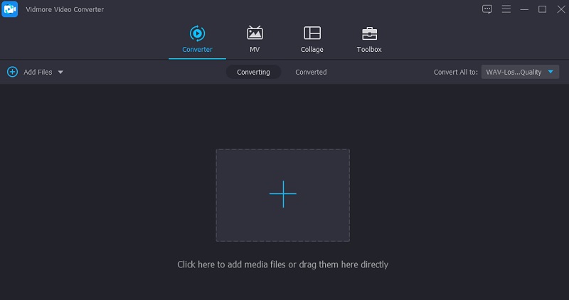 Vidmore FLACファイルを追加