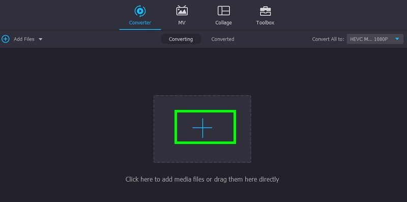 Vidmore MP3 ファイルを追加