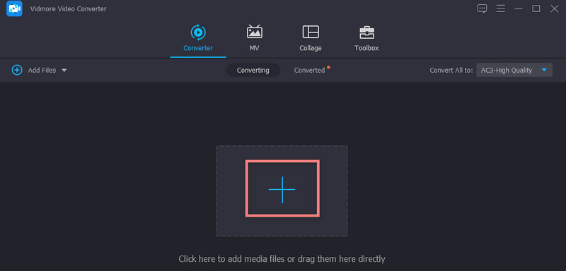 Vidmore FLACファイル追加