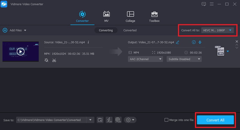 Vidmore 操作を確認