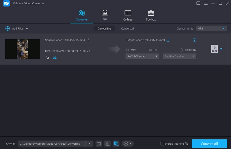 MTSを変換 Vidmore