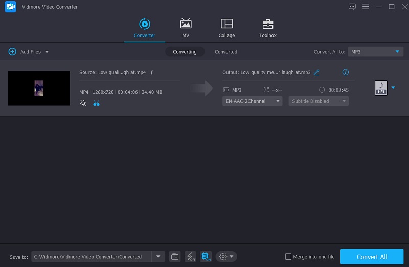 ビデオクリップを変換 Vidmore