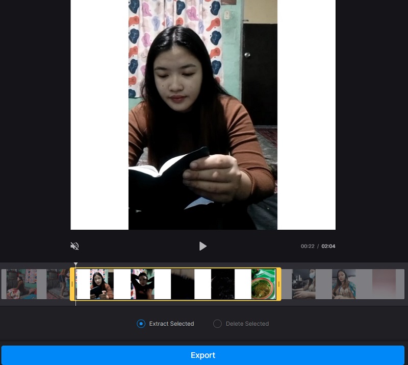 TSファイルをカット Clideo