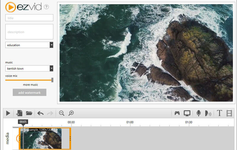 EZVIDでM4Vをカット