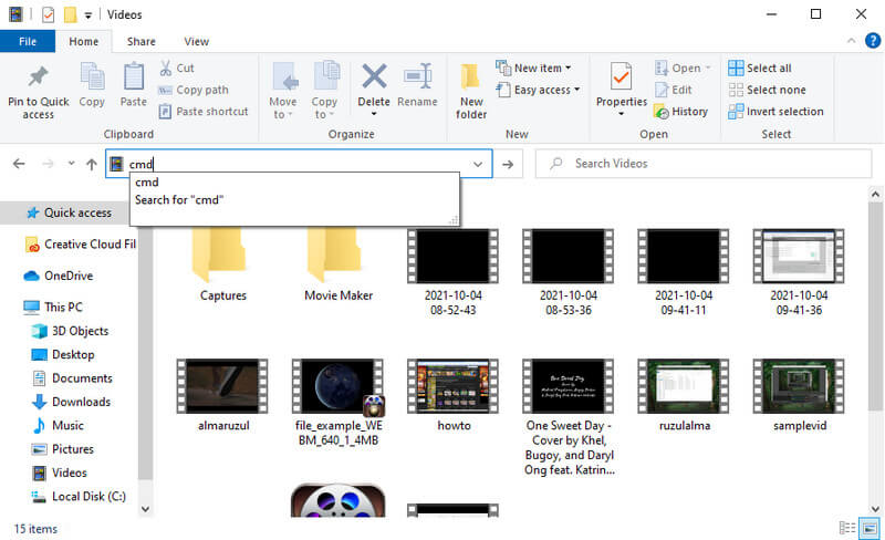 FFMPEG WEBM を指定