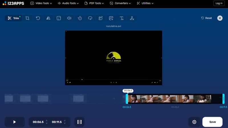 Online Video Cutter AVIカット