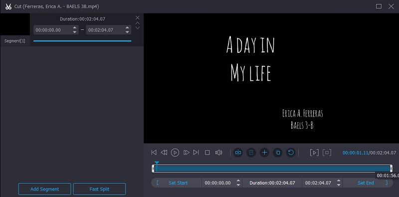 TSファイルをトリミング Vidmore