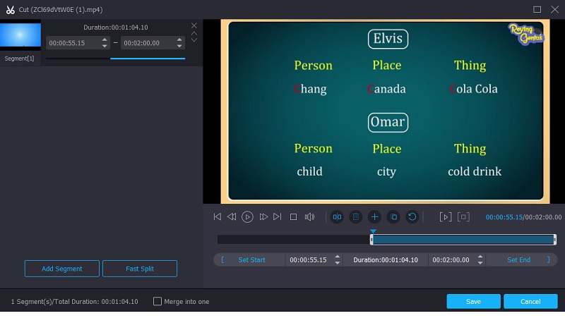 動画短縮ツール Vidmore