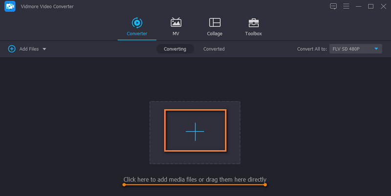 Vidmore WEBM ファイルを追加
