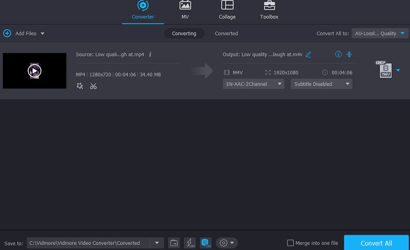 M4V に変換 Vidmore