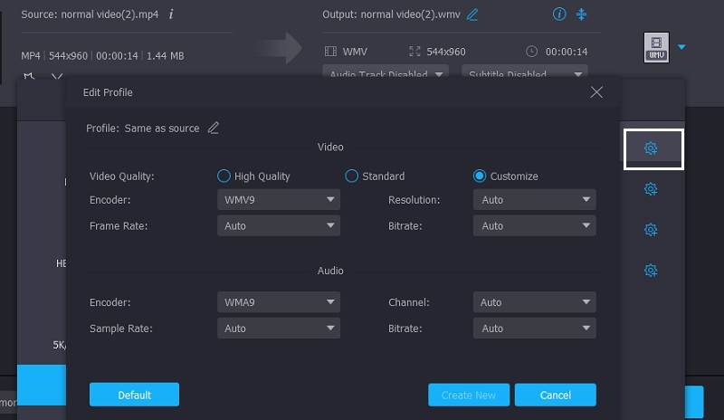 WMV を編集 Vidmore