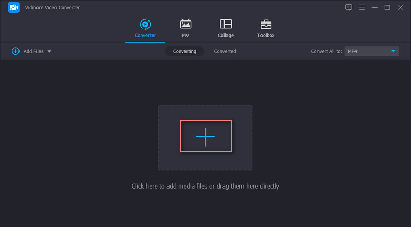 Vidmore メディアファイルを追加