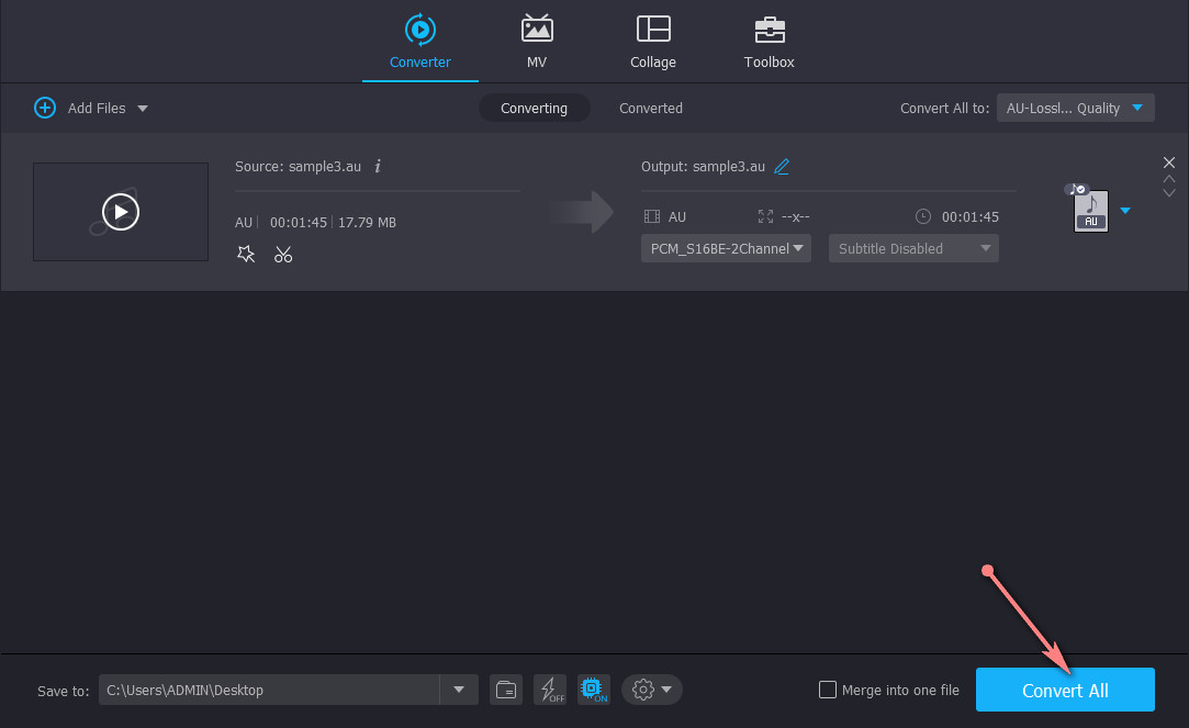 Vidmore ファイルを変換