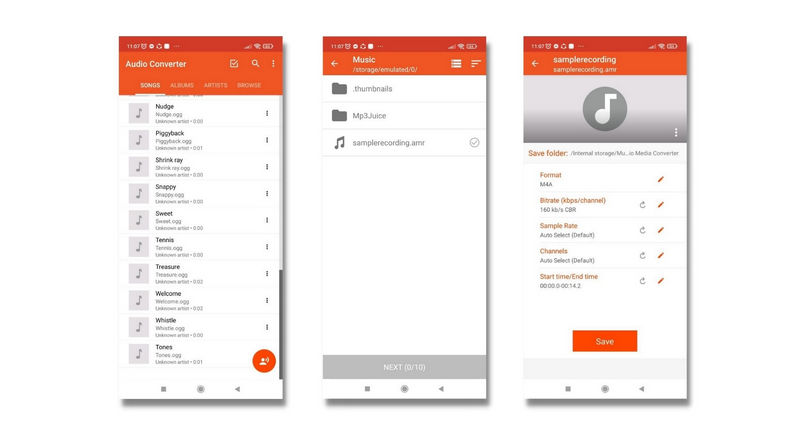 Audio Converter（Android）