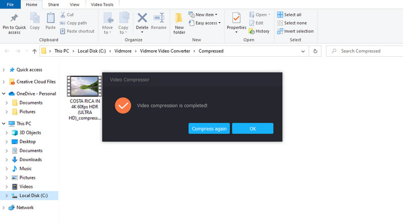 出力動画をプレビュー