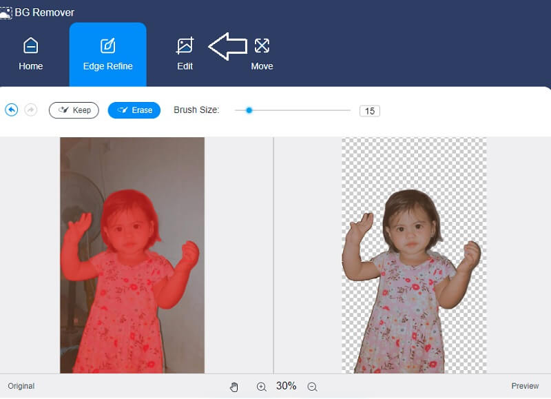 プレビュー VM背景リムーバー