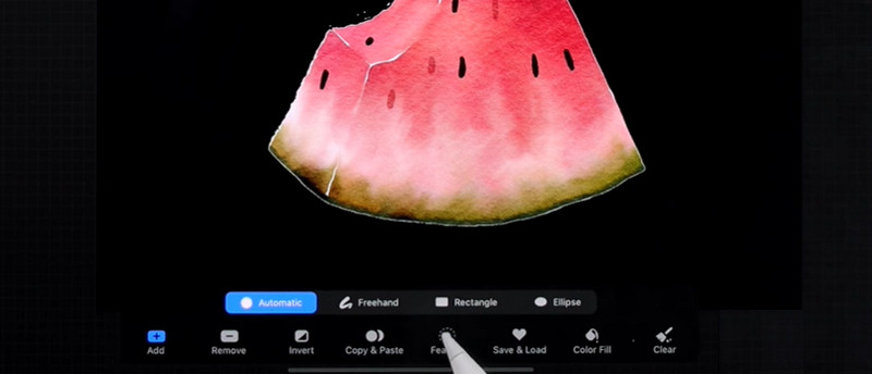 Procreate 背景を削除