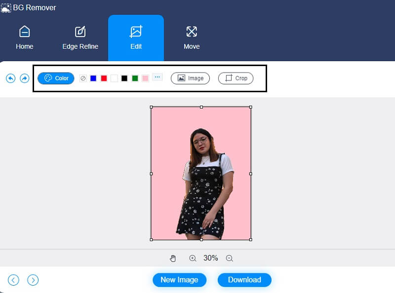Background Remover で背景を変更
