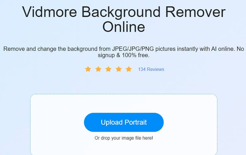 VM Background Remover をアップロード
