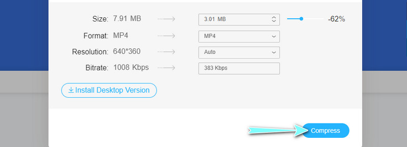 動画ファイルを圧縮する