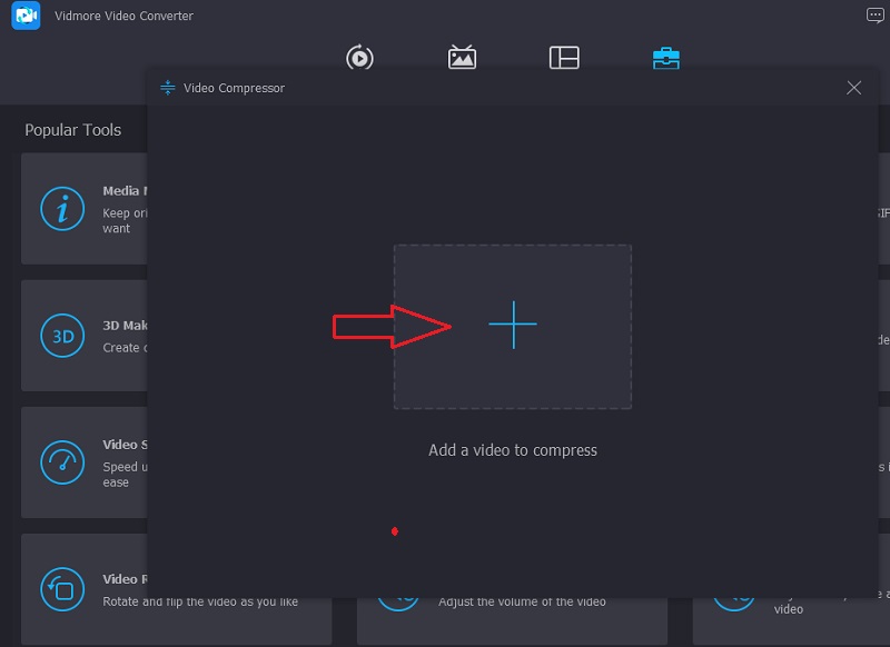 Vidmore のツールボックスに移動