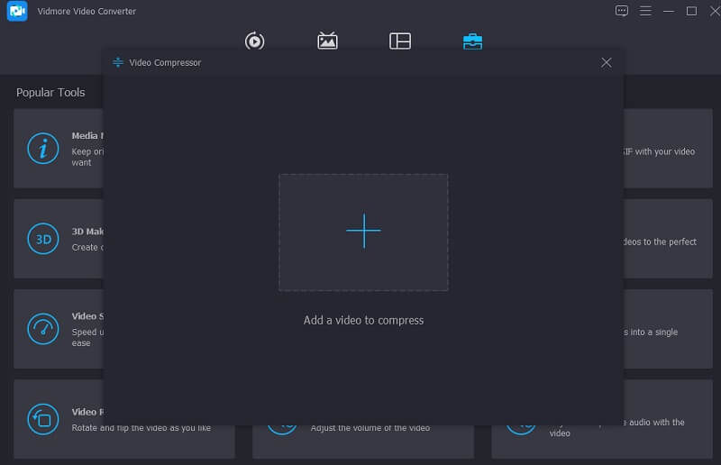 動画をアップロード Vidmore
