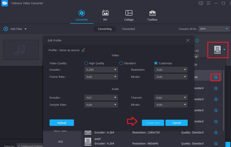 M4R を MP4 に変換 Vidmore