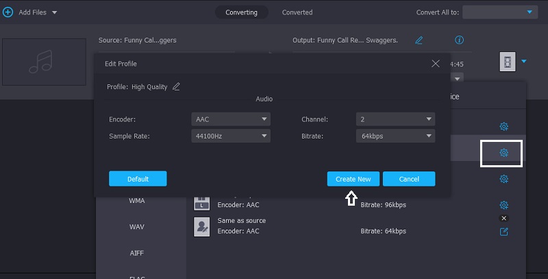AACを強化 Vidmore