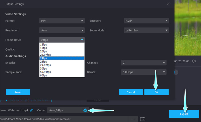 動画を書き出す