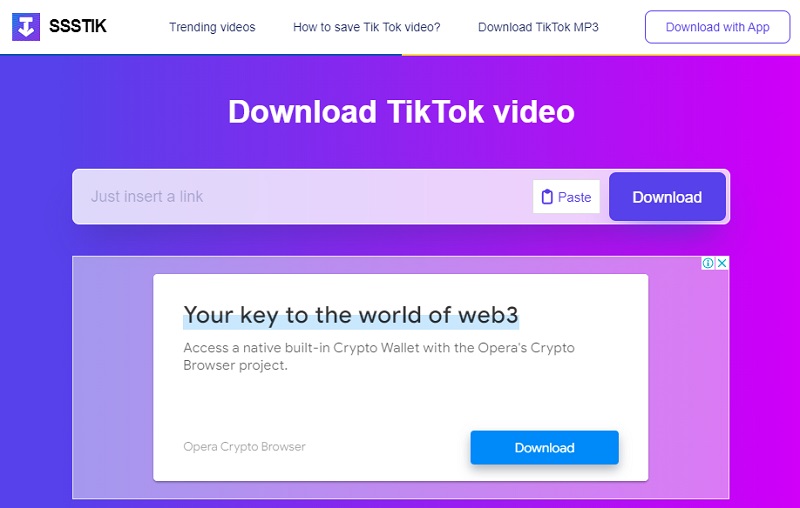 ウォーターマーク削除 SSSTikTok