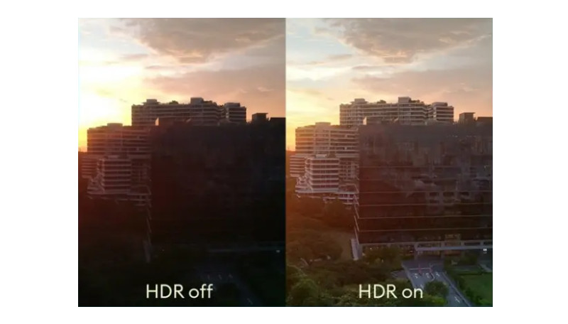 HDR カメラ設定