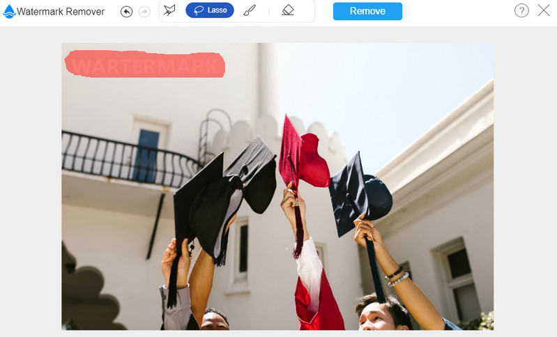 ウォーターマークをハイライト