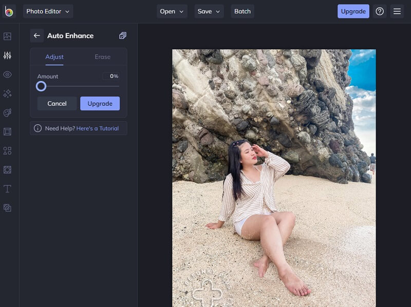 画像解像度向上ツール BeFunky