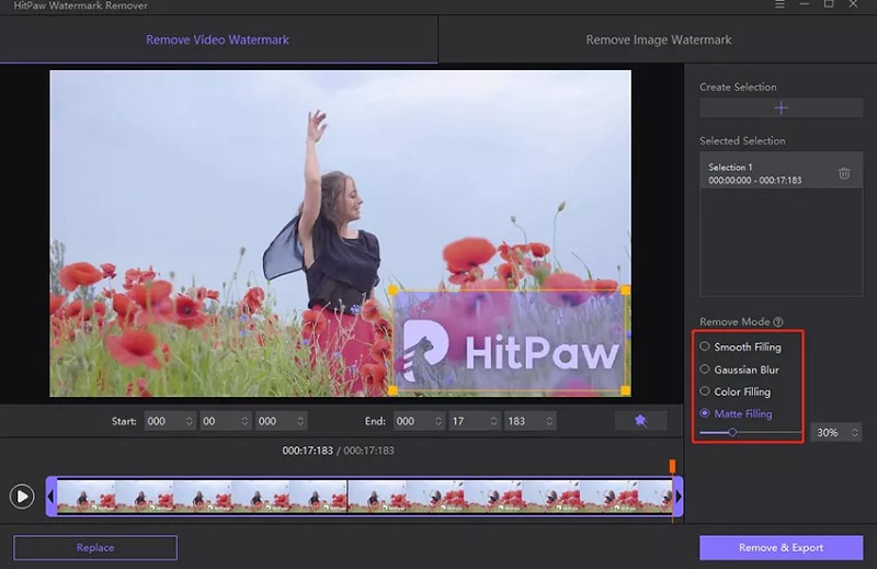 HitPawでBandicamのウォーターマークを削除