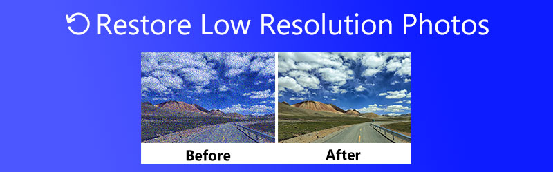 低解像度の写真を復元