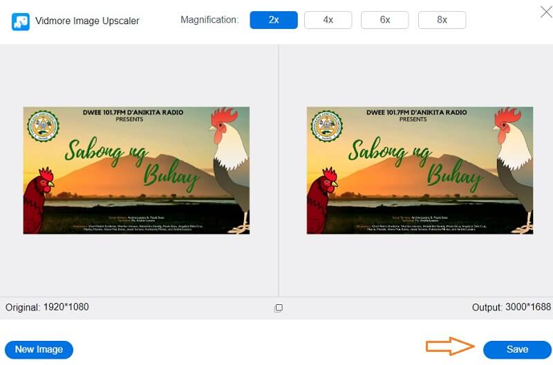 画像を保存 Vidmore