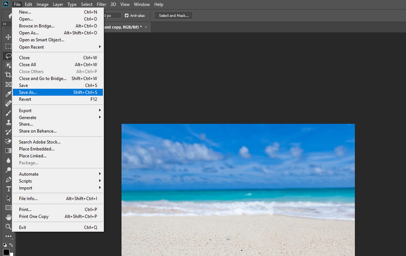 編集した写真を保存